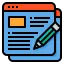 Content writing Icon 2