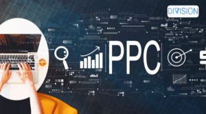 PPC - Pay Per Click concept Businessman working concept