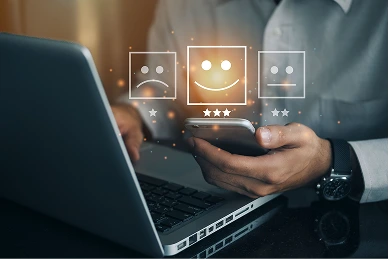 Enhanced customer engagement via social media and review management