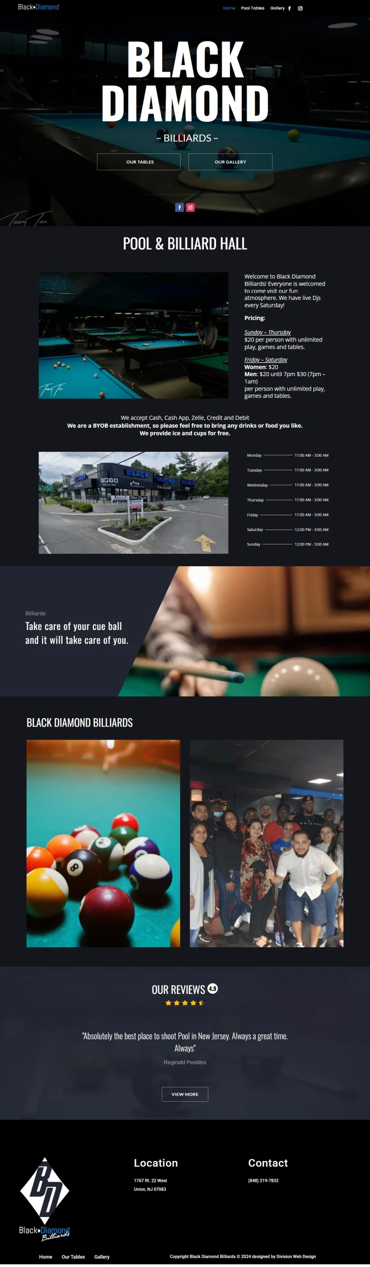 Black Diamond Billiards