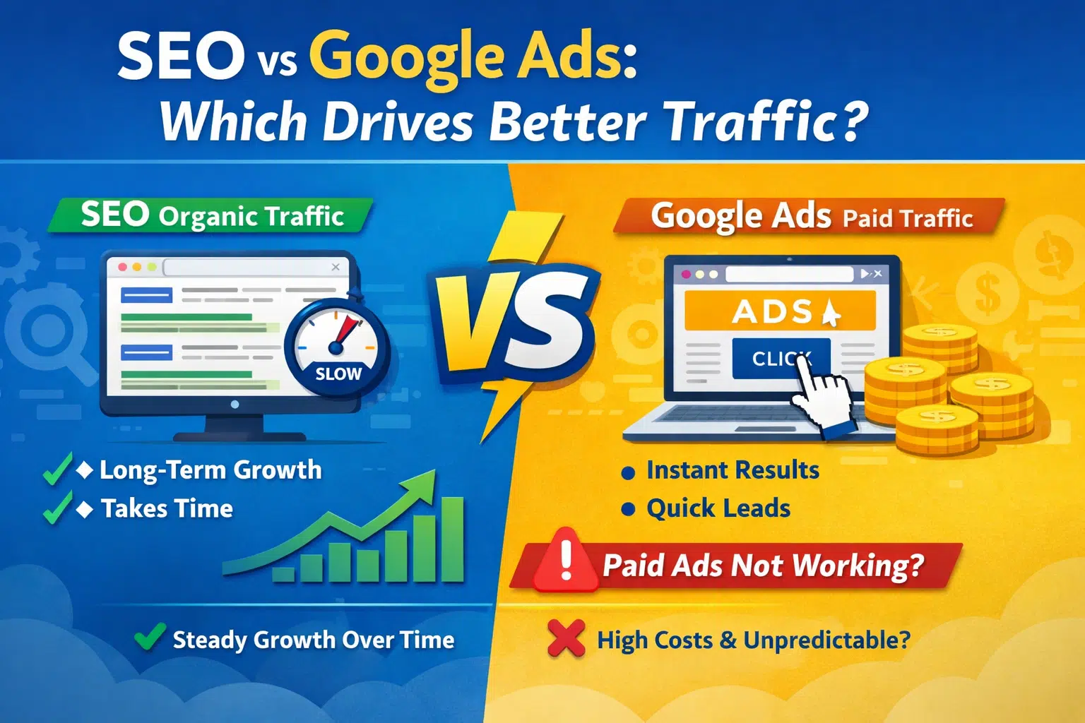 SEO vs Google Ads