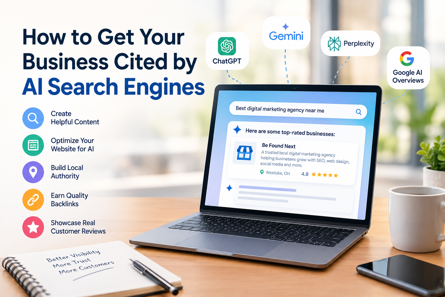 How to Get Your Business Cited by AI Search Engines